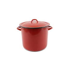  Zománcozott Fazék+Fedő 15 Literes 28cm edény