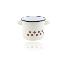  Zománcozott Fazék Krém 17cm 3.25 Literes edény
