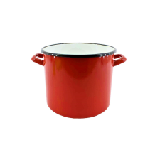  Zománcozott Fazék Piros 19cm 4.6 Literes edény