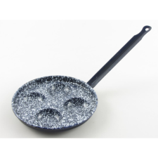  zománcozott tarkedli cseh fánk sütő 22cm edény