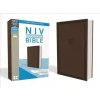 Zondervan NIV, Value Thinline Bible, Imitation Leather, Brown – Zondervan