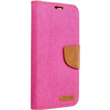 Zone Canvas Book oldalra nyíló tok Apple iPhone 14 Pro rózsaszín tok és táska