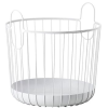 Zone Denmark Inu Tárolókosár, fém, szürke, 40,6×41,1 cm