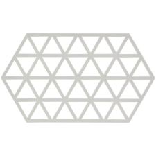 Zone Denmark Triangles Hőálló edényalátét, melegszürke (330313) tányér és evőeszköz