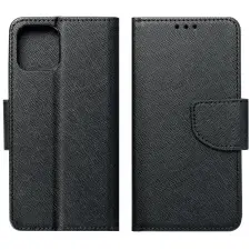 Zone Fancy Book oldalra nyitható tok Xiaomi 12 Lite fekete tok és táska