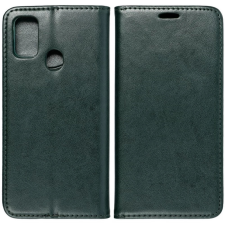 Zone Magnet Book oldalra nyitható tok Xiaomi Redmi Note 13 4G zöld tok és táska