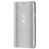 Zone Smart View Cover Oldalra nyíló tok hívás mutatóval Samsung Galaxy A22 4G ezüst