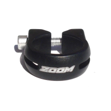 Zoom csavaros nyeregcső bilincs, 28,6 mm, fekete nyeregcső
