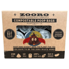  Zooro – PoopHero Lebomló Kakizacskó – 12 tekercs kutyafelszerelés