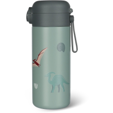 Zopa Dino Szívószálas italtermosz szilikon pánttal, 350 ml (8595114450435) termosz