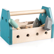 Zopa Wooden Tool Box szerszámkészlet Blue 14 db készségfejlesztő