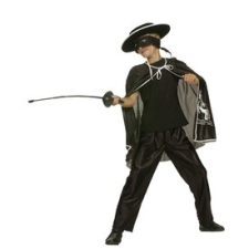 Zorro jelmez - 116-os méret jelmez