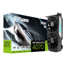 ZOTAC GAMING GeForce RTX 4070 Twin Edge OC - graphics card - GeForce RTX 4070 - 12 GB (ZT-D40700H-10M) - Videókártya videókártya