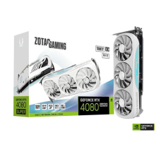 ZOTAC GeForce RTX 4080 SUPER Trinity OC White Edition nVidia 16GB GDDR6X 256bit PCIe videókártya (ZT-D40820Q-10P) videókártya