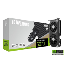 ZOTAC Videokártya PCI-Ex16x nVIDIA RTX 5070 TWIN EDGE OC 12GB GDDR7 videókártya