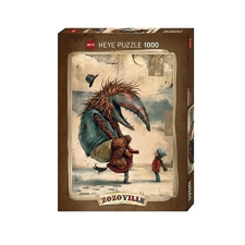Zozoville tavasz 1000 darabos puzzle puzzle, kirakós