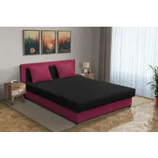  Zsanett franciaágy szeder és fekete lenyűgöző 4 méretben ágy és ágykellék
