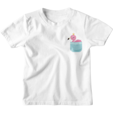  Zsebminta Baby Flamingó - Gyerek Póló