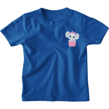  Zsebminta Baby Lány Elefánt - Gyerek Póló gyerek póló