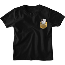  Zsebminta Kíváncsi Cica - Gyerek Póló gyerek póló