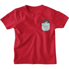  Zsebminta Leskelődő Cica - Gyerek Póló gyerek póló