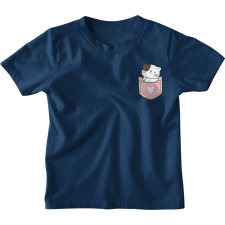  Zsebminta Lusta Cica - Gyerek Póló gyerek póló