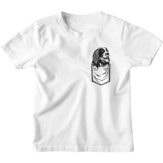  Zsebmintás Border Collie - Gyerek Póló