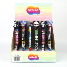  Zseléstoll radírozható, panda, 36 db/display Nebulo toll