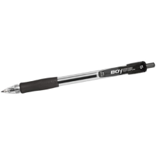 Zseléstoll Rystor Boy Gel Eko (0,5 mm), nyomógombos, FEKETE toll