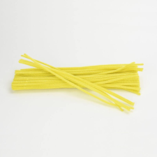 Zsenília drót 30cm 10db/cs. sárga dekorációs kellék