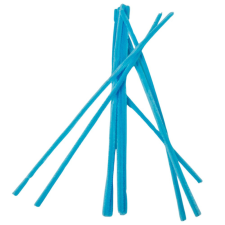  Zsenília drót babakék 30cm 100db-os dekorációs kellék