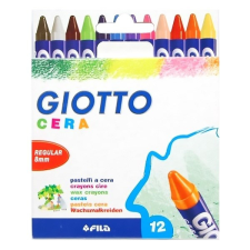 Zsírkréta GIOTTO cera 8mm 12 db/készlet kréta