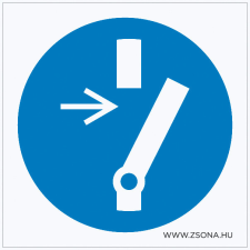 ZSONA DEKOR A készülék nyitás előtt kikapcsolandó! Öntapadós matrica 200x200 mm információs címke