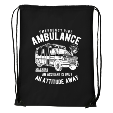 ZSONA DEKOR Ambulance - Sport táska fekete