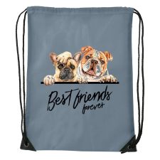 ZSONA DEKOR Best friend - Sport táska szürke kézitáska és bőrönd
