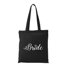 ZSONA DEKOR Bride - Bevásárló táska fekete kézitáska és bőrönd