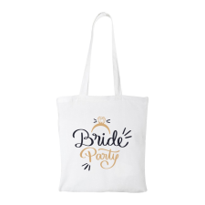 ZSONA DEKOR Bride party - Bevásárló táska fehér kézitáska és bőrönd