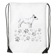 ZSONA DEKOR Bullterrier - Sport táska fehér kézitáska és bőrönd