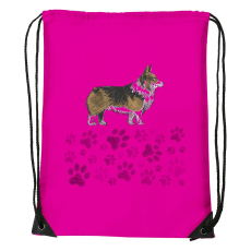 ZSONA DEKOR Corgi - Sport táska magenta