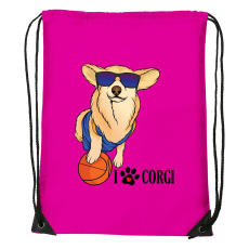 ZSONA DEKOR Corgi - Sport táska magenta v2