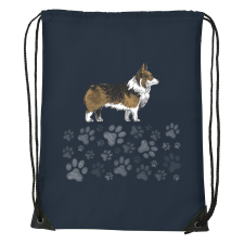 ZSONA DEKOR Corgi - Sport táska navy kék v1 kézitáska és bőrönd