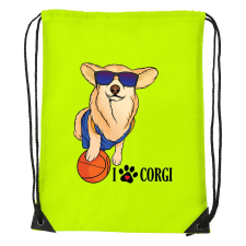 ZSONA DEKOR Corgi - Sport táska sárga kézitáska és bőrönd