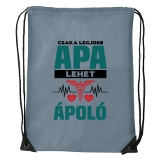 ZSONA DEKOR Csak a legjobb apa lehet ápoló - Sport táska szürke