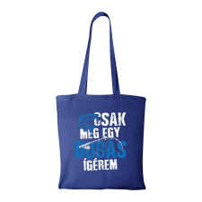 ZSONA DEKOR Csak még egy dobás - Bevásárló táska kék kézitáska és bőrönd