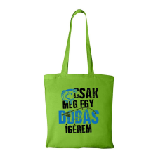 ZSONA DEKOR Csak még egy dobás - Bevásárló táska zöld kézitáska és bőrönd