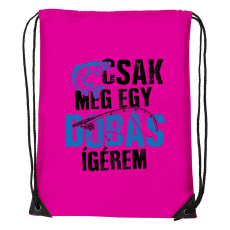 ZSONA DEKOR Csak még egy dobás - Sport táska magenta