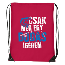 ZSONA DEKOR Csak még egy dobás - Sport táska piros