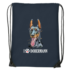 ZSONA DEKOR Dobermann - Sport táska navy kék