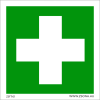 ZSONA DEKOR Elsősegélyhely Műanyag tábla 100x100 mm