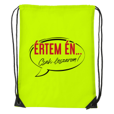 ZSONA DEKOR Értem én - Sport táska sárga